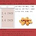 Funnyleaf 100 Pieces Pink Fade Blue Resealable Mylar Holographic Bags Food Storage Smell Proof Bags with Front Window Packaging Pouch for Cookies Sample Jewelry Snack,2.95 * 4.72 inches