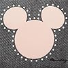 Disney Joumma Mickey Studs Geldbörse, Schwarz, 14 x 10 x 3,5 cm, Polyester, Schwarz, geldbörse #4