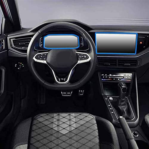 Protection écran de navigation voiture VW Taigo 2022 verre trempé 9.2 pouces