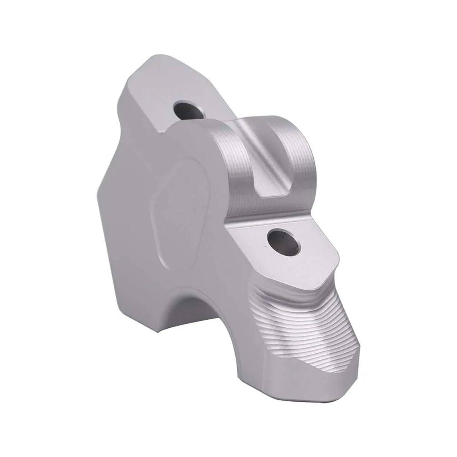 para R1300GS para R1300 para GS para Adventure para ADR1300 para GS 2023-2025 Elevador Manillar Abrazadera Montaje Manillar Elevación Moto Manillar Riser(Silver)