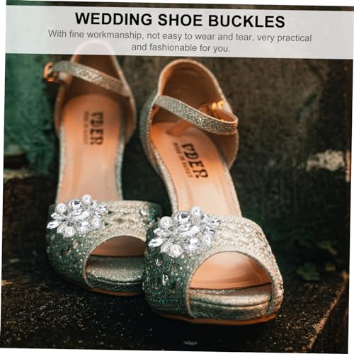 Boucles de chaussures en perles d'un raffinement absolu pour mariée - 6