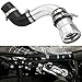 Cold Side Intercooler Pipe Upgrade Kit for Ford 6.7L Powerstroke Diesel 2011-2016 F250 F350 F450，3.5 inch intercooler piping kit.