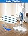 Steam Mop Pads Compatible with PurSteam ThermaPro 10-in-1 and ThermaPro 211 Steam Mop Cleaner Microfiber Pur steam Mop Replacement Pads Washable Reusable Steam Mop Pads for Steamer Floor Cleaning