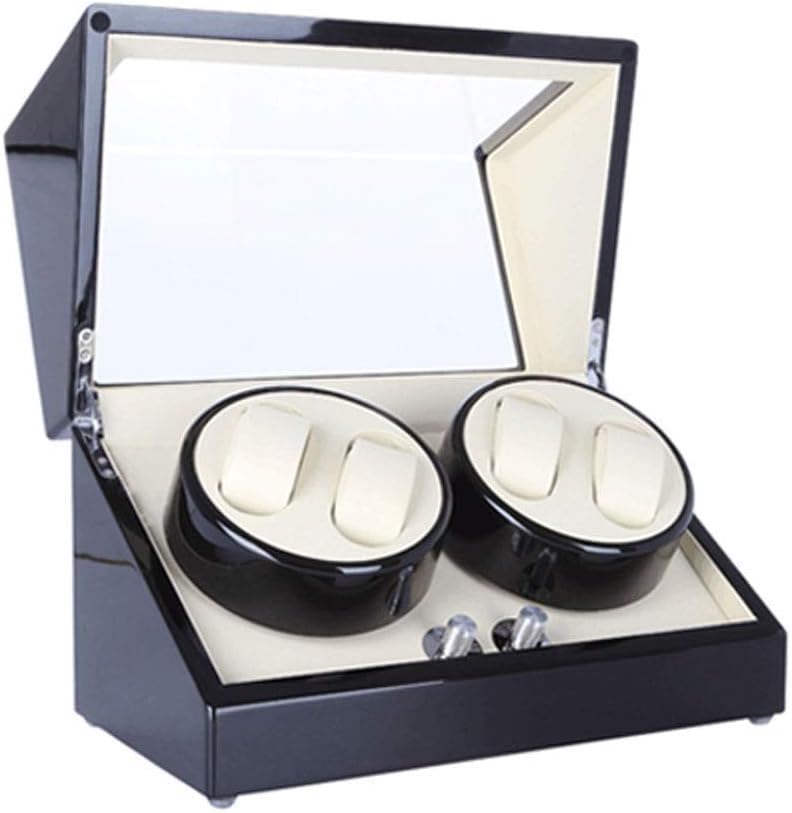FENOKD Watch Winder Box Watch Winder Automatic Unisex Watch Winder, Storage Box 4+0 Watch Winder Watch Winder Gift