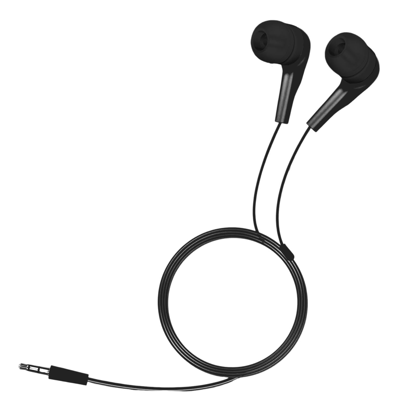 100 cuffie con cavo, jack da 3,5 mm, con filo, per scuola, per cellulari | laptop, bambini, compatibili con smartphone e MP3