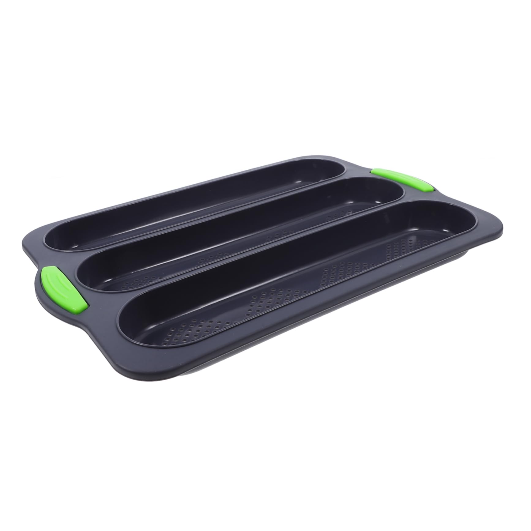 AUTSUPPL Household Silicone French Bread Baking Mold Non-stick Flexible Food-grade Silicone Bakeware for Artisan and Whole Bread Easy to Deep