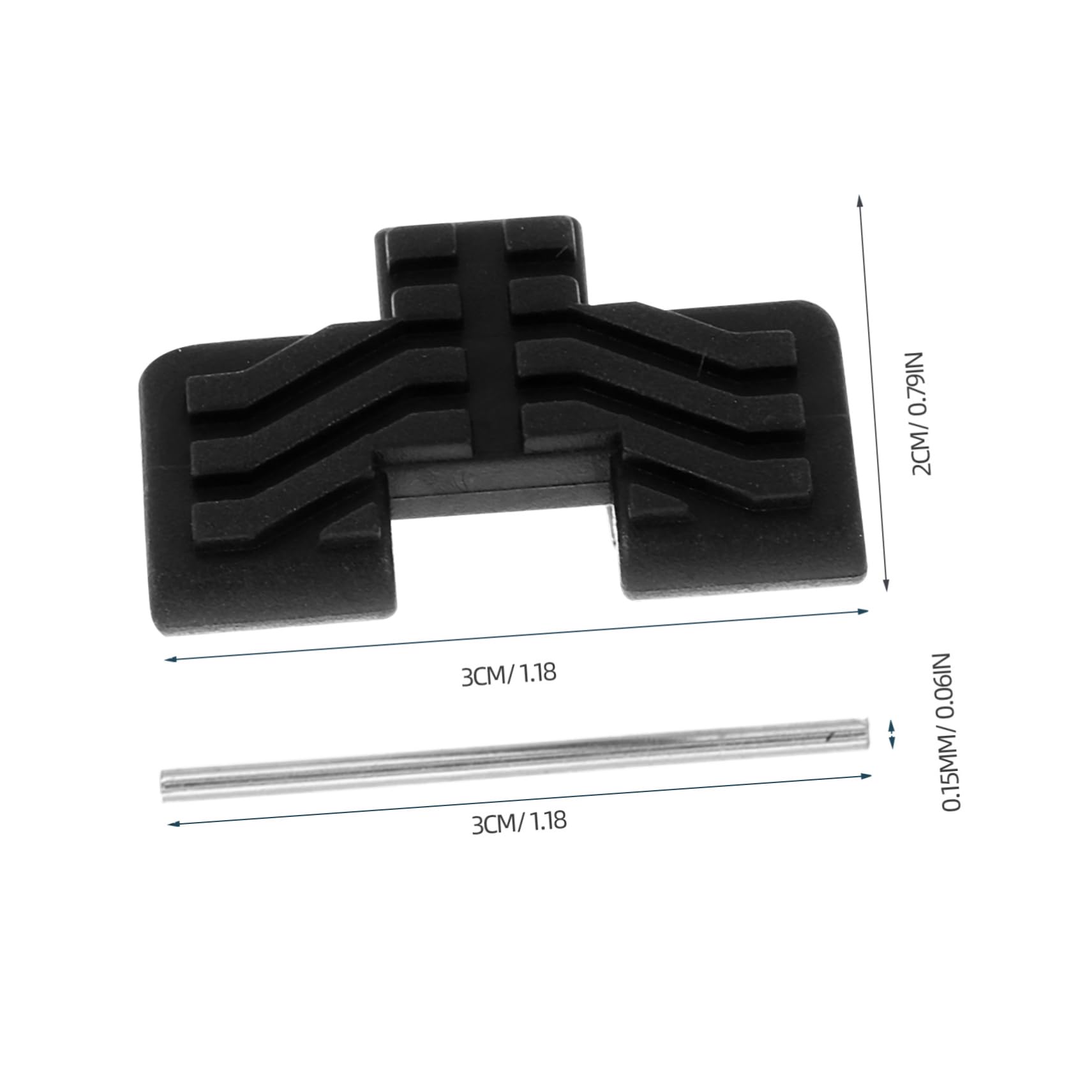 GALPADA 10pcs Connectable Tracks for Tank Models Assembly Parts for Army Trucks Enhancing Tech Skills Model Making and Off Road Traction