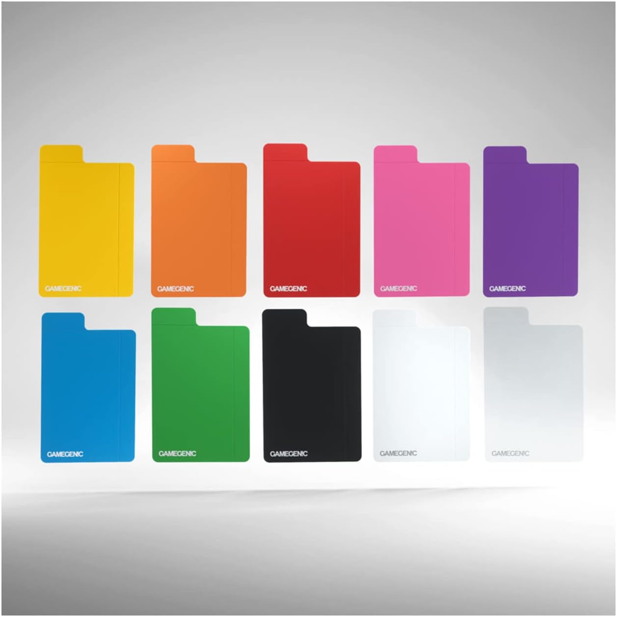 Gamegenic Card Dividers: - Flex, Multicolored (x10)