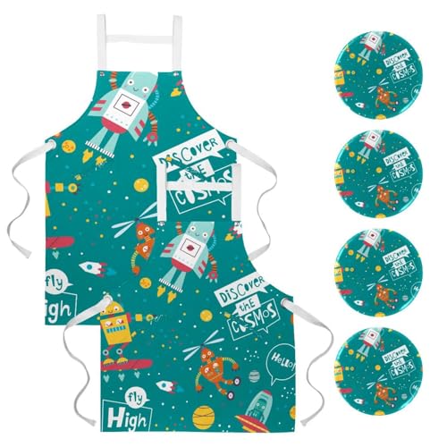 Tablier de cuisine espace pour pâtisserie et nettoyage de la maison