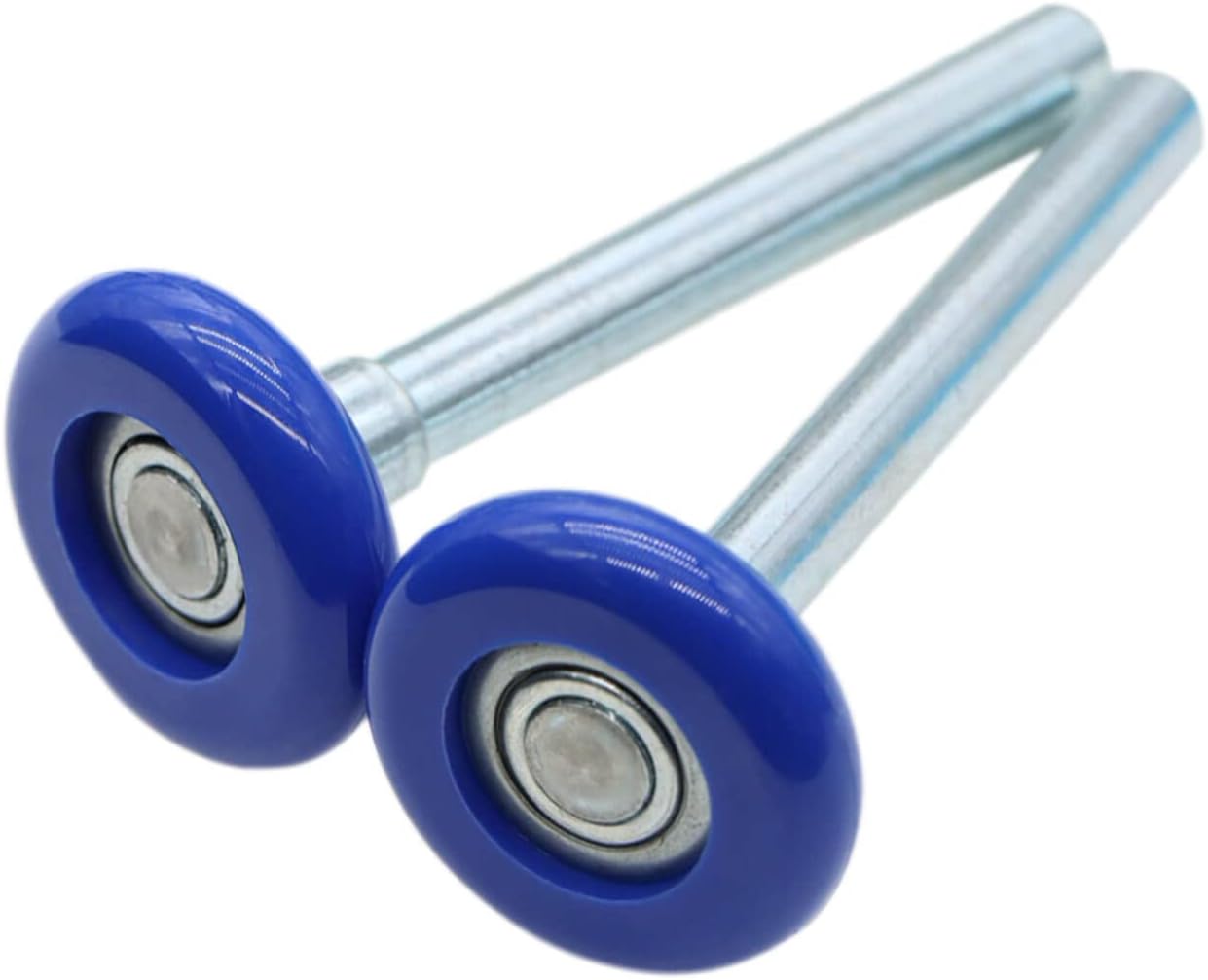 2 Packs 1.8" Nylon Garage Door Roller 4" Stem, Quiet Garage Door Wheels for Garage Door Track Replacement, Durable and High Load 11 Ball Bearing : Tools & Home Improvement