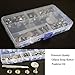 120-Pieces Stainless Steel Marine Grade Canvas and Upholstery Boat Cover Snap Button Fastener Kit with 2Pcs Setting Tool