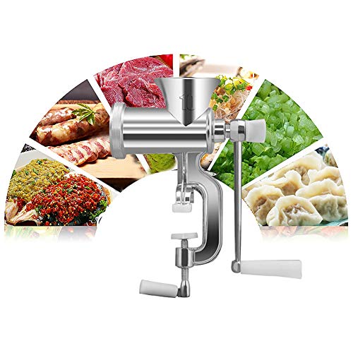 Wurstmaschine Wurstfüller Mit Wurstaufsatz Zerkleinerer Meat Grinder Mit Edelstahlklinge Und Handkurbel Für Obst Und Gemüse