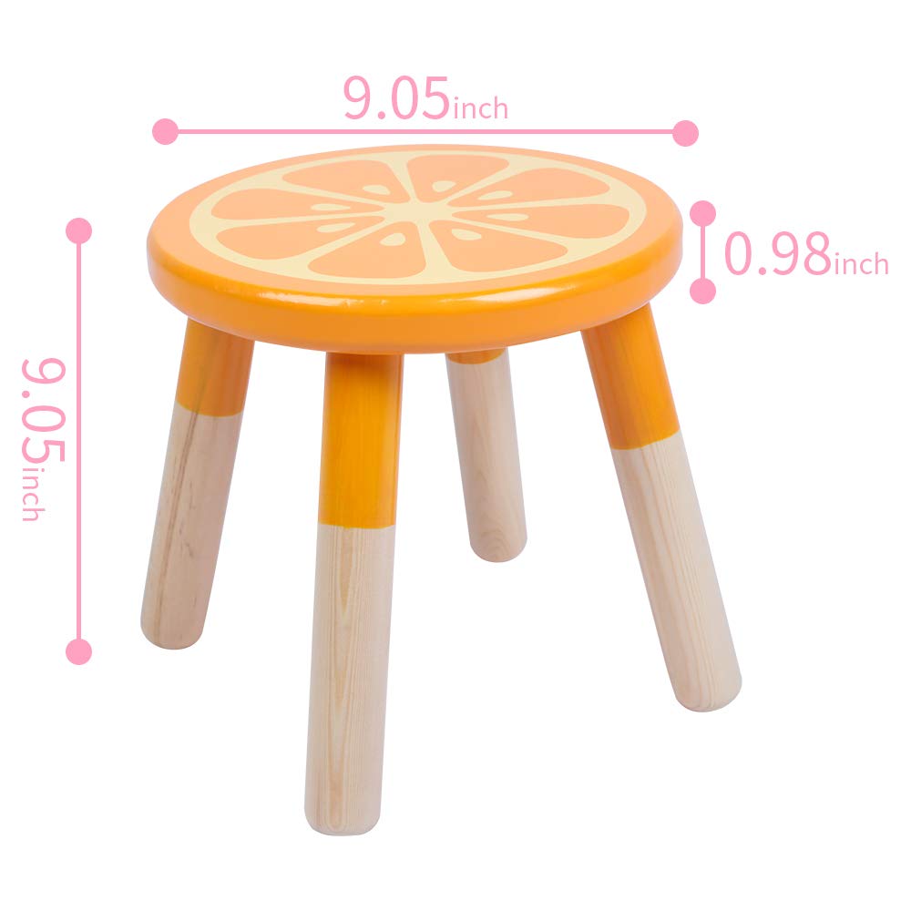 Amazon.com: RUYU 9 Inch Kids Solid Hard Wood Fruit Chair, Crafted