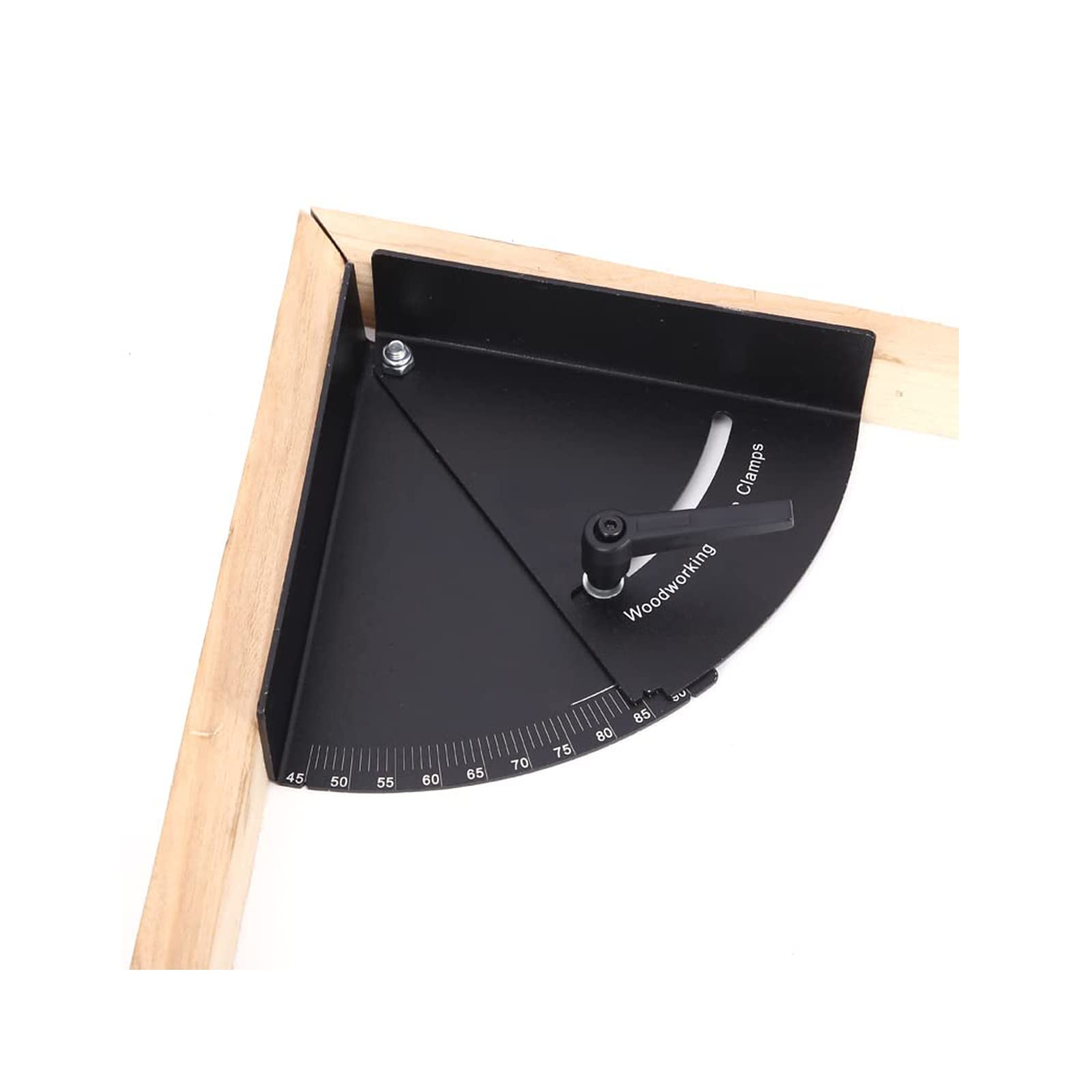 TERRIFI Corner Clamps, 90 Degree Right Variable Angle Woodworking Protractor Clip Tools with Adjustable Swing Corner for Woodworking, Cabinet, Drawer, Photo Frame