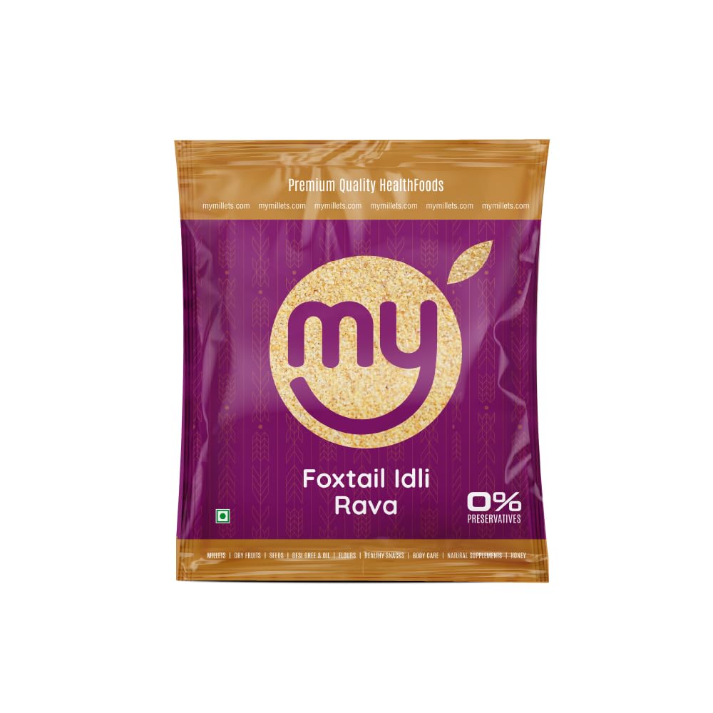 See full amazon price history chart for mymillets Natural Foxtail Idli Rava 400g |Korra Rava | Navane Rava | Upma Rava | Instant Breakfast Mix | High Protein & Fiber (Yellow, Pack of 1) mymillets Natural Foxtail Idli Rava 400g |Korra Rava | Navane Rava | Upma Rava | Instant Breakfast Mix | High Protein & Fiber (Yellow, Pack of 1) (B0BRXMKP8N) Amazon Price History, Amazon Price Tracker