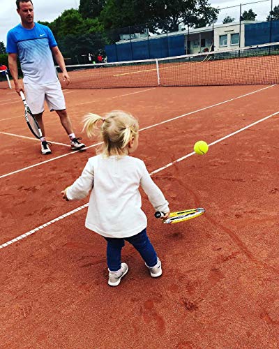 image for Weierfu Junior Tennis Racket for Kids Toddlers Starter Racket 17 with 