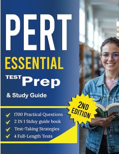 PERT Exam Test Prep & Study Guide 2025-2026: 2-in-1 PERT Book, Test Review for the Florida Postsecondary Education Readiness Test, Including 4 ... Practice Questions with Answer Explanations