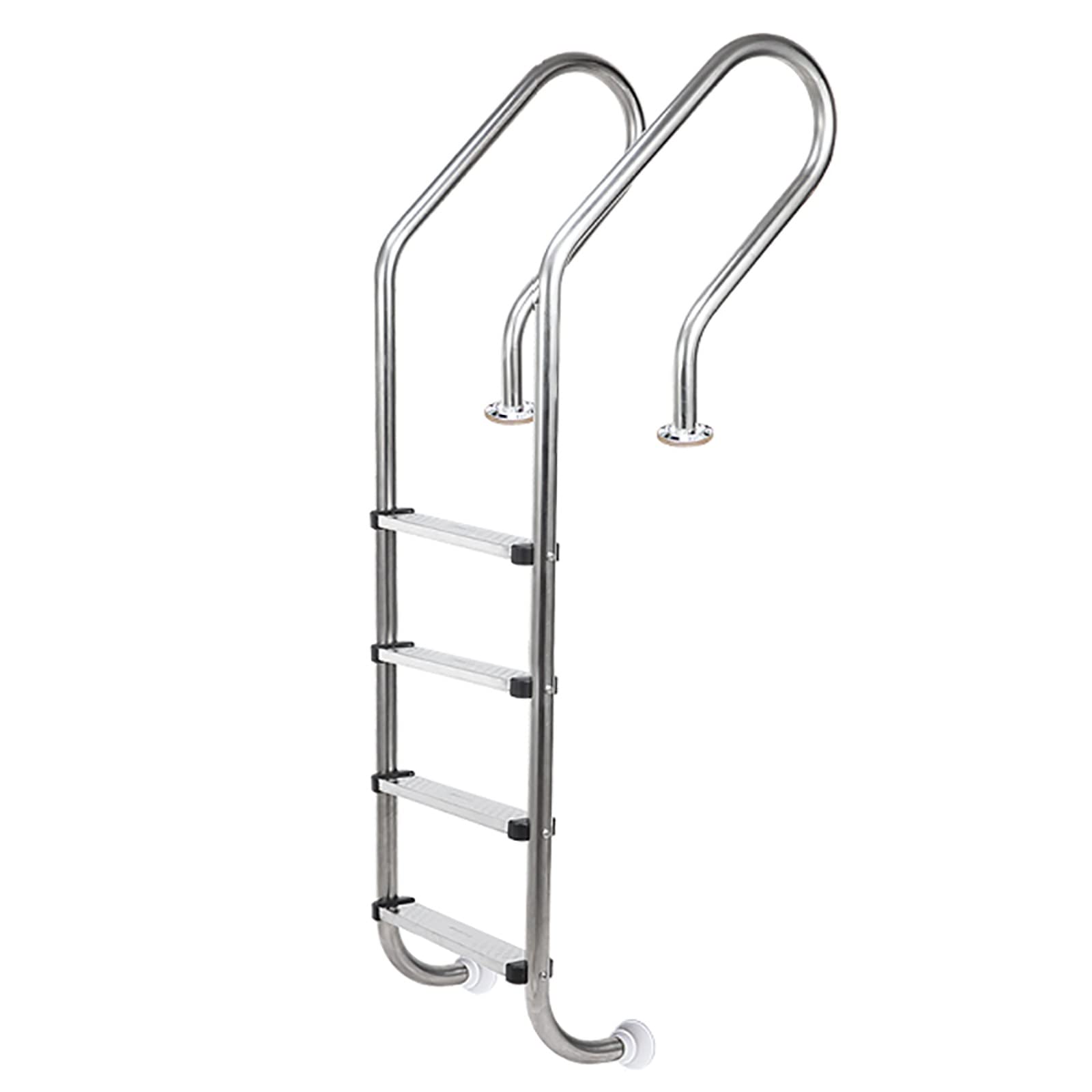 Swimming Pool Safety Hand Rail Stainless Steel Swimming Pool Handrail Pool ladders for inground Pools, 304 Stainless Steel Swimming Pool Stair Railing, Easy to Install Handrails