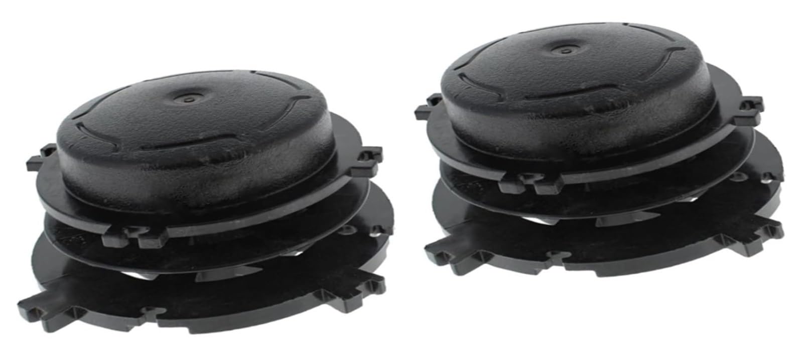 Carrete de cabezal de corte de repuesto for desbrozadoras FS-AutoCut 36-2 46-2 56-2 2/4/8 Uds 40037133001 cabezal de corte de hilo negro(8PCS)