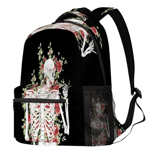 Sac à dos pour enfants filles garçons avec grand compartiment ordinateur 21L
