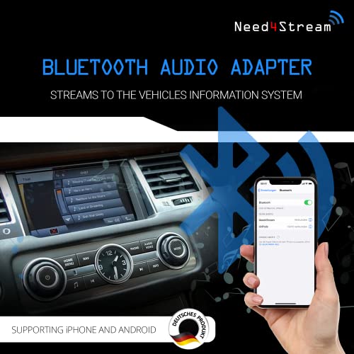 Need4Stream N4S300-LR Bluetooth Car Adapter with Track Lists, Audio Adapter Compatible with Range Rover III - Image 2
