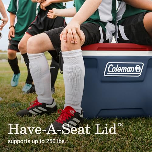 Image of Coleman Classic Series Insulated Portable Cooler, Leak-Resistant Outdoor Hard Cooler Keeps Ice up to 5 Days, 52 /70 /120 /150 Quart