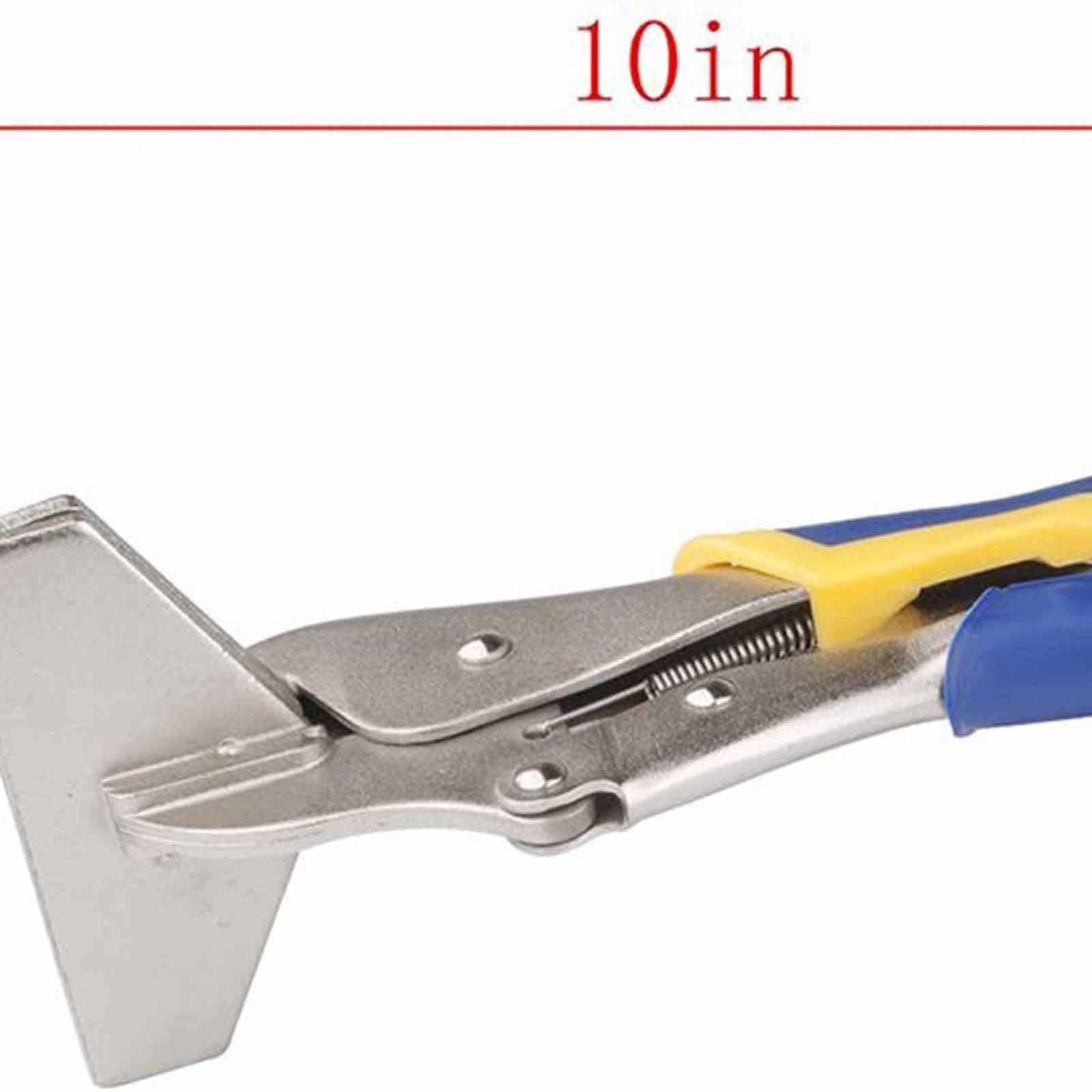Bothyi Hand Seamers Sheet Metal Tool Sheet Clamp Locking Plier Hand Gadgets Sturdy Multiuse Sheets Steel Bender Tool for Workplace