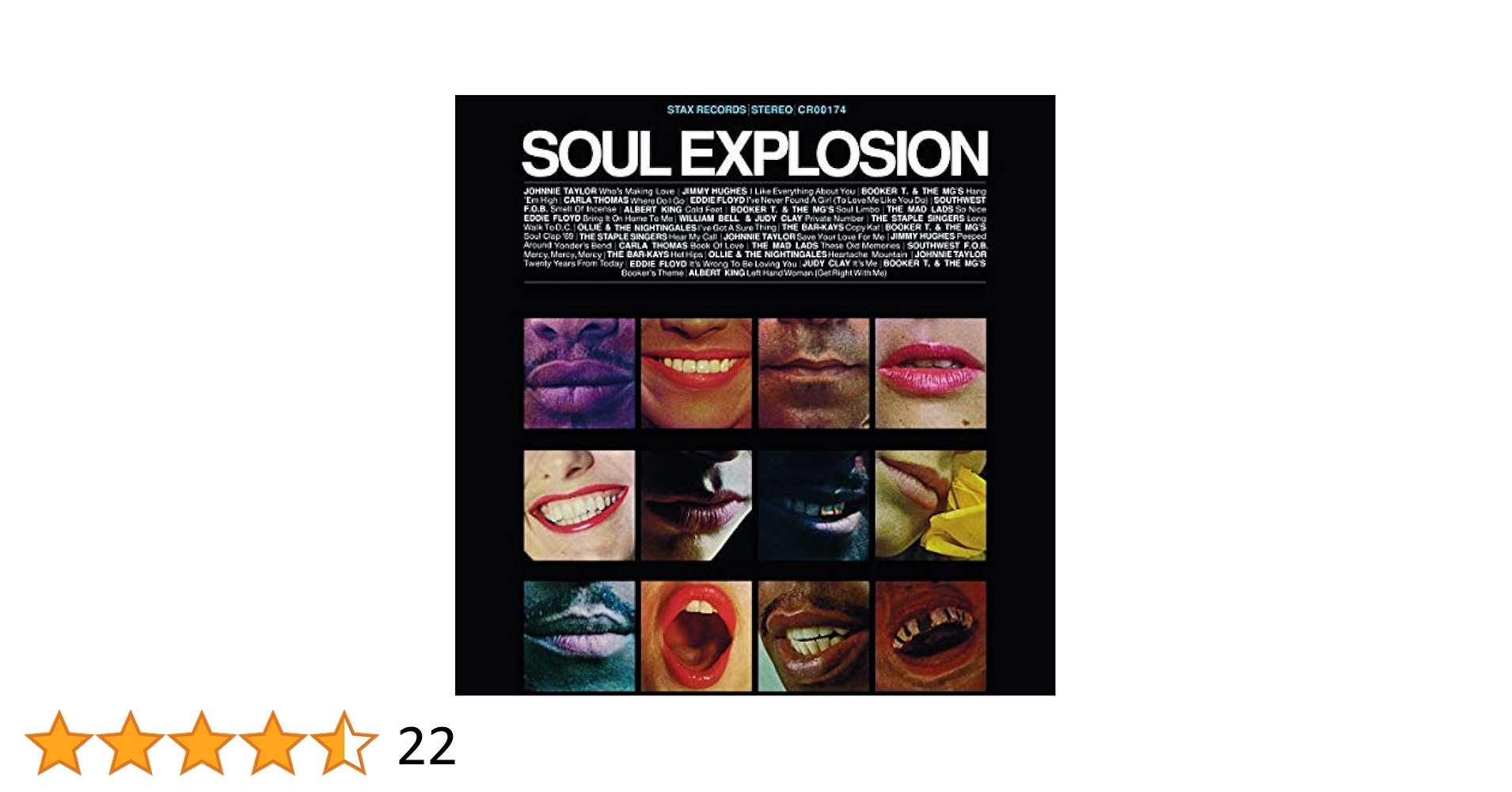 米2discs LP Various Soul Explosion CR00174 Stax /00660 Soul Explosion (2LP Vinyl): Various Artists, Various Artists