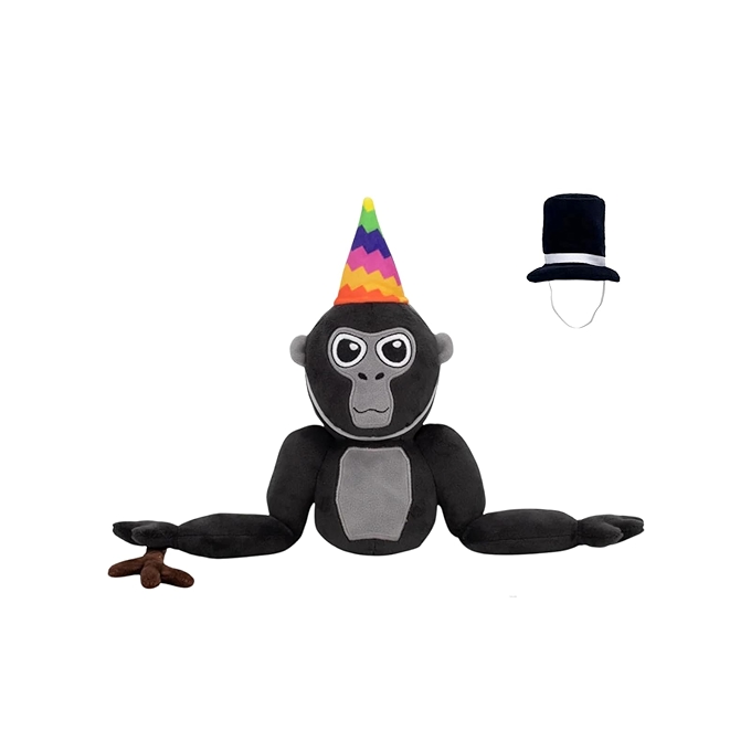 大猩猩挂件 Plush 大猩猩毛绒玩具 玩偶 适合作为儿童和游戏爱好者的生日礼物
