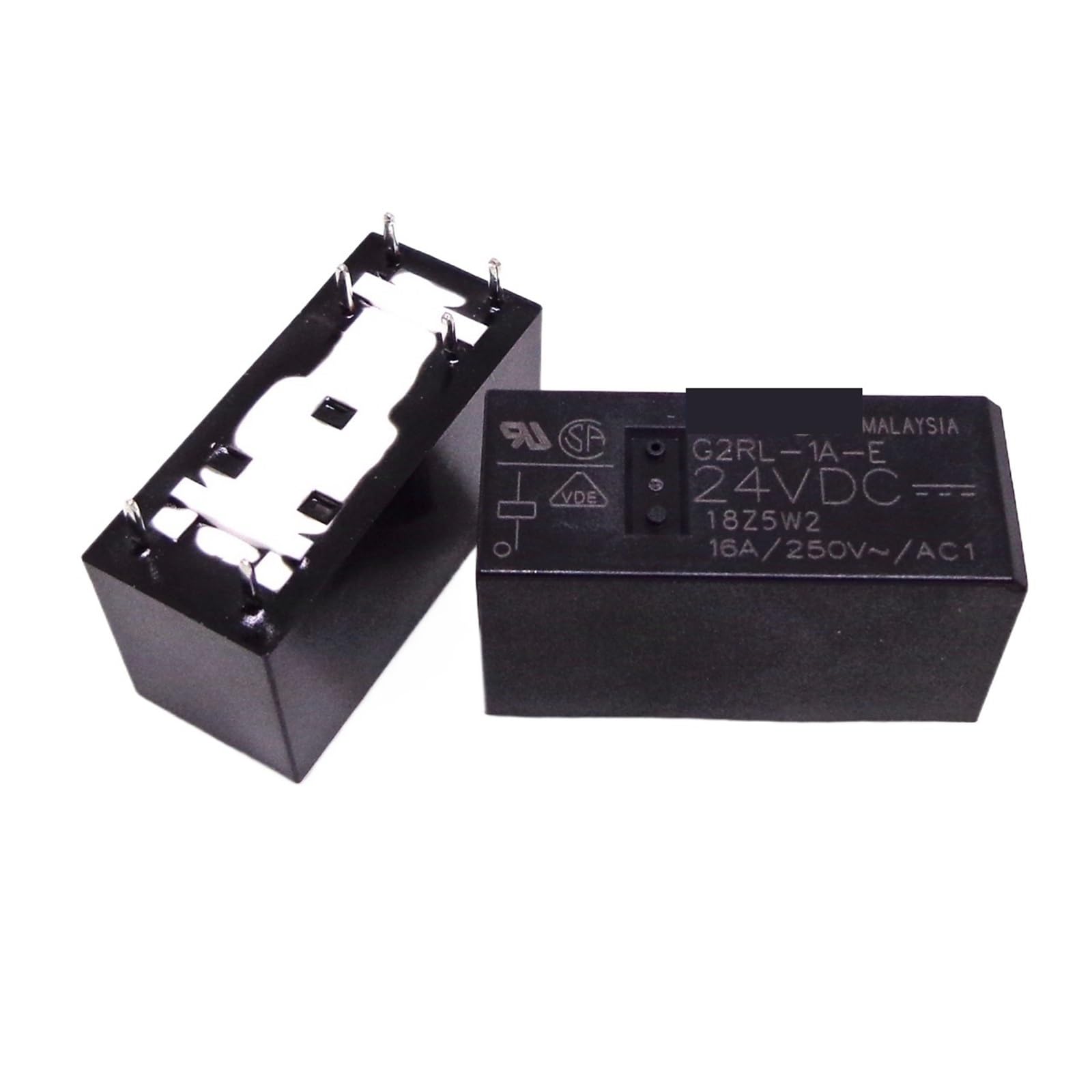OSHZIKJII 10PCS G2RL-1A-E 12VDC 24VDC 5VDC RELAY(G2RL-1A-E 5VDC)