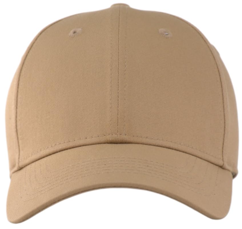 Image of TSSGBL Classic Plain Baseball Cap, Small /M-L /XL-3XL Big Head Fit, Unisex Adjustable Cotton Structured Golf Dad Hat