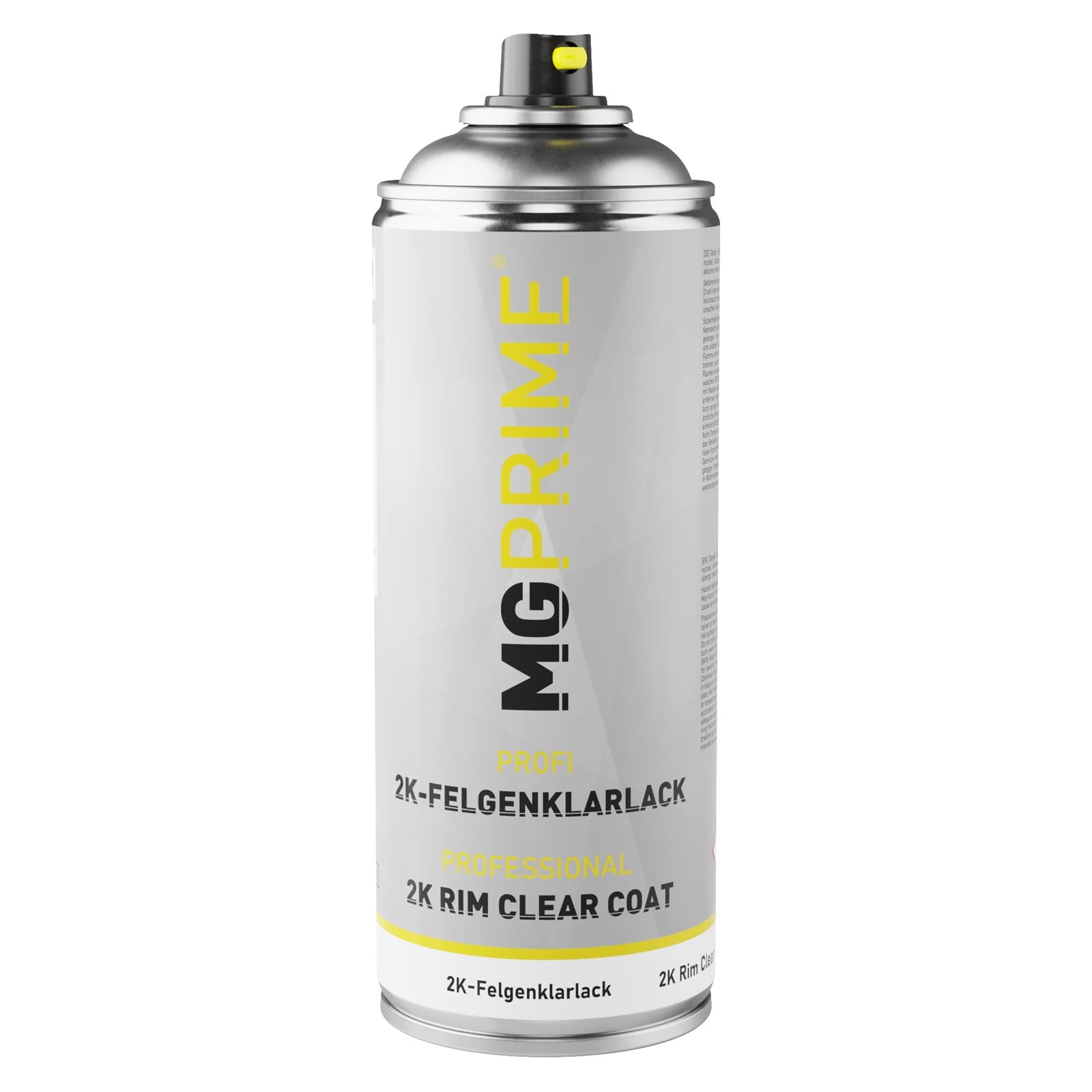 MG PRIME Vernice trasparente per cerchioni 2K opaca spray per cerchioni bomboletta spray trasparente vernice per auto 400ml