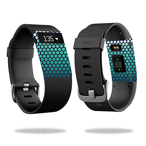 MightySkins Skin Compatible with Fitbit Charge HR Cover Skins Sticker Watch Circles