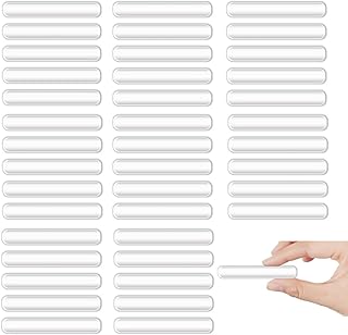 50Pcs Clear Rubber Door Stopper,Cabinet Door Bumpers,Quiet Door Guard Wall Protector, for Door Knobs Cabinet Furniture,Dif...