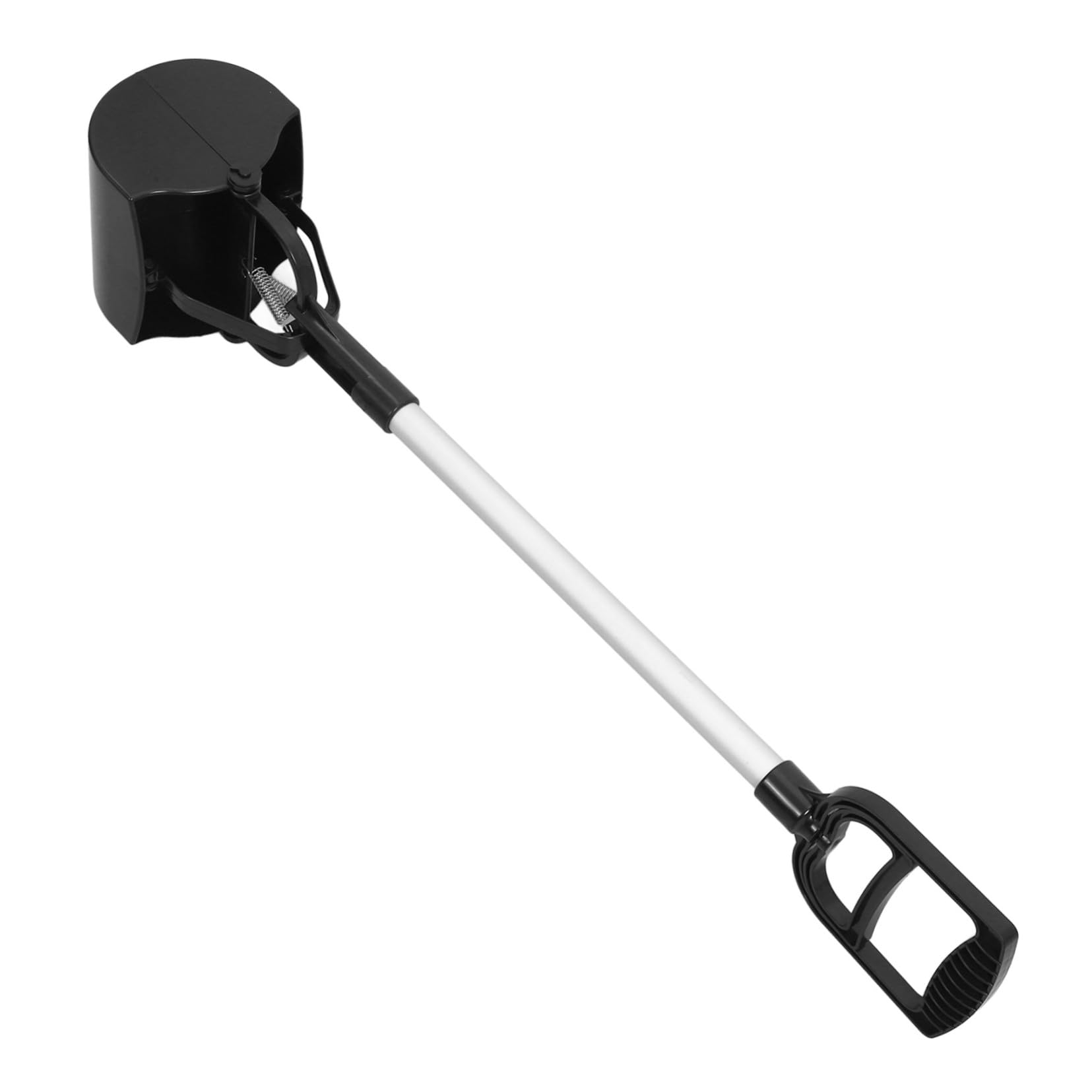 BESTonZON Ramasse-excréments Portable pour Chien et Chat en Plastique Léger, Facile à Transporter, Outil de Nettoyage des Déjections Animales pour Usage Extérieur Couleur Aléatoire
