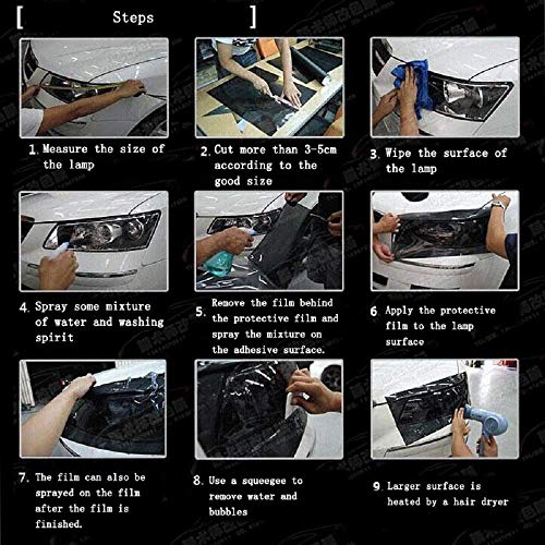 Pellicola per auto Riloer, pellicola vinilica per