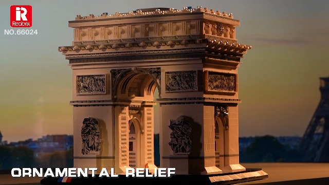 Amazon.com: Reobrix Architecture Arc de Triomphe Building Set