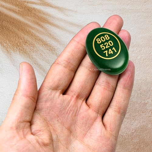 Image of Certified Green Zibu Symbols Crystal for Money