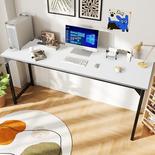 Image of DUMOS 63 Inch Small Computer Desk, Gaming Desks for Home Office Bedroom