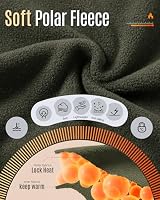 33,000ft Herren Fleecejacke Leicht Strickjacke Warm Übergangsjacke – Ansicht 4