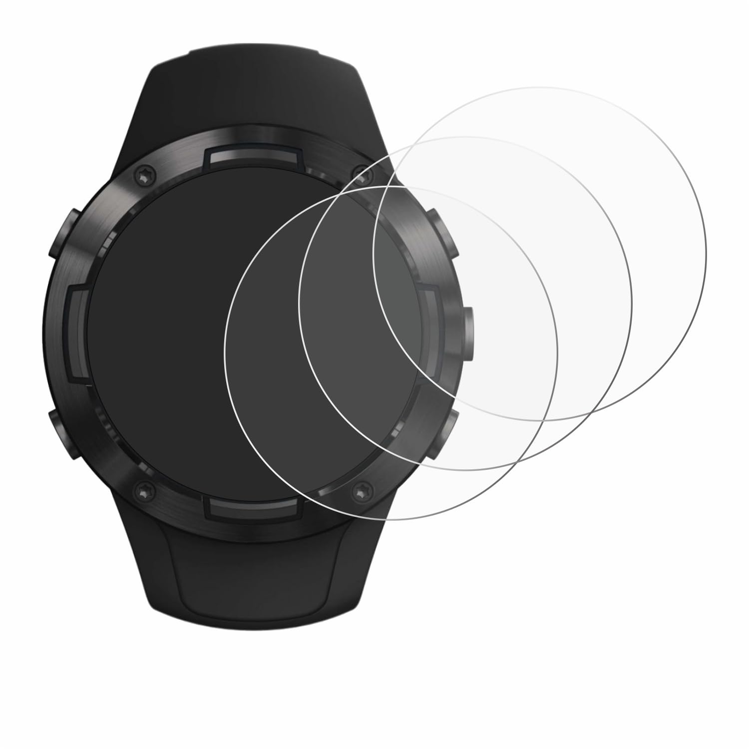 6 Pezzi Proteggi Schermo per Suunto D4i Novo Pellicola