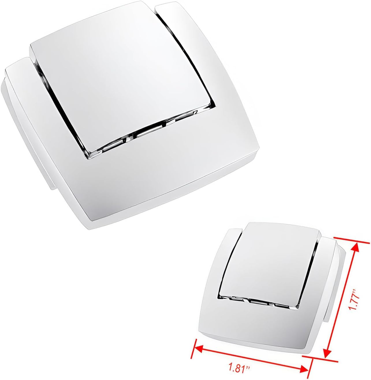 Chrome Tour Pack Pak Latches Fits for Harley Touring Street Electra Road Glide Ultra Classic FLHTCU FLHTC Limited FLHTK Anniversary FLHTCUSE8 image 3