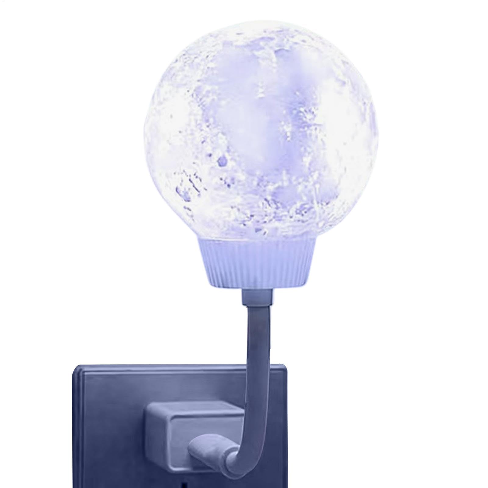 Voice Activated Night Light Compact Timable 3 Color Changing Small Sleeping