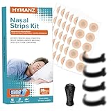 60pcs Nasenpflaster Magnet Schnarchen Nose Strips (2025 Upgrade Version), 30 Tage Magnetische Nasenstrips Gegen Schnarchen für Sport & Besser Schlafqualität & Besser Atmen, Echter Schnarchstopper