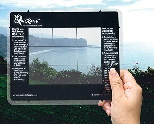 QuicKomp Artist's Drawing Tool - 6 1/2" x 8"