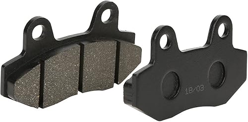Mega Moto 212 - Pastillas de freno eléctricas de 12 x 6 x 3 pares de pastillas de freno de disco de resina universales, accesorios de repuesto para