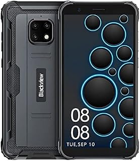 Rugged Smartphone Blackview BV4900 (2021) 4G LTE Dual SIM Waterproof Mobile Phone, Android 10 Shockproof IP68 IP69K Tough Phone with 5.7inch Screen, 5580mAh Battery,3GB+32GB, Triple Camera, NFC-Black