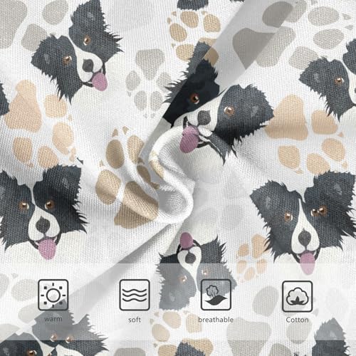 Girls' Underwear Border Collie Dog Cotton Stretch Comfort Toddler Panties3