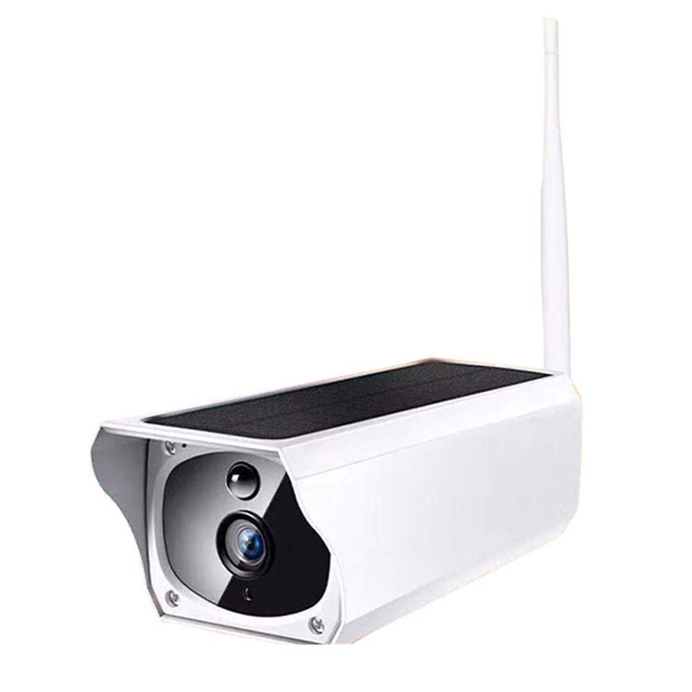 QLPP 2.0 MP1080P Outdoor Wireless Solar Battery Powered Bullet Security IP Camera with IP67 Waterproof, Day and Night Vision, PIR Motion Detection