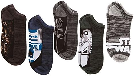 Star Wars Women's 5 Pack No Show Socks